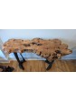 Maple Burl Console Table